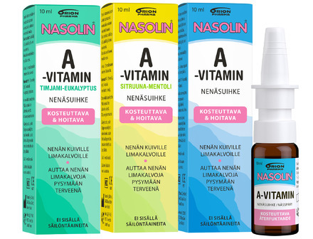 Nasolin A-vitamin trio 2025