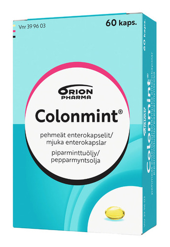 CARTON COLONMINT 182 MG CAPS 60 right