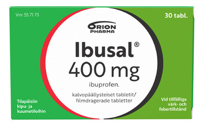 IBUSAL 400MG 30 TABL OTC FI