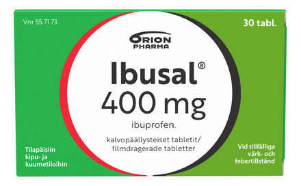 IBUSAL 400MG 30 TABL OTC FI