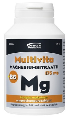magnesiumsitraatti imeytyminen