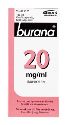 Burana suspensio 100 ml