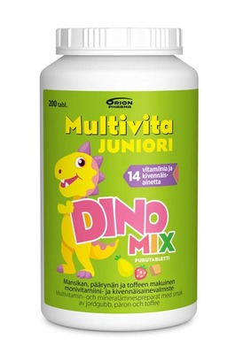 MultivitaJuniori Dino Mix 200tbl RGB