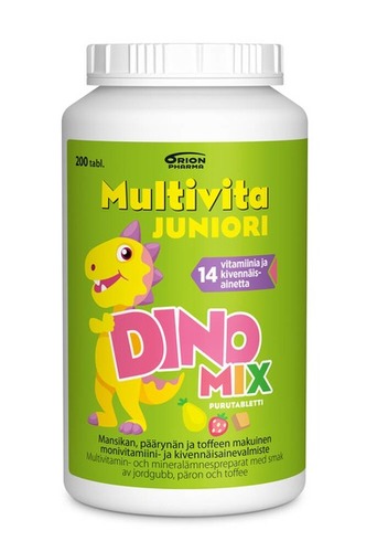 MultivitaJuniori Dino Mix 200tbl RGB