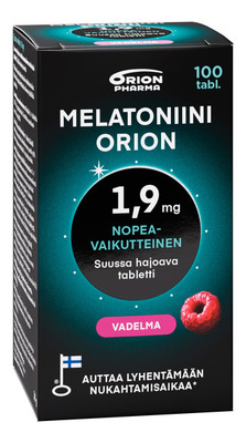 Melatoniini Orion vadelma