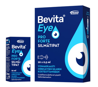 Bevita Eye Pro Forte pakkaukset ac