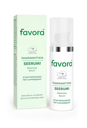 Favora tasapainottava seerumi web