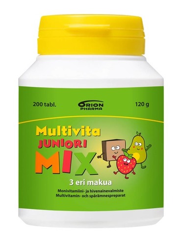 Multivita Juniori Mix 200tabl